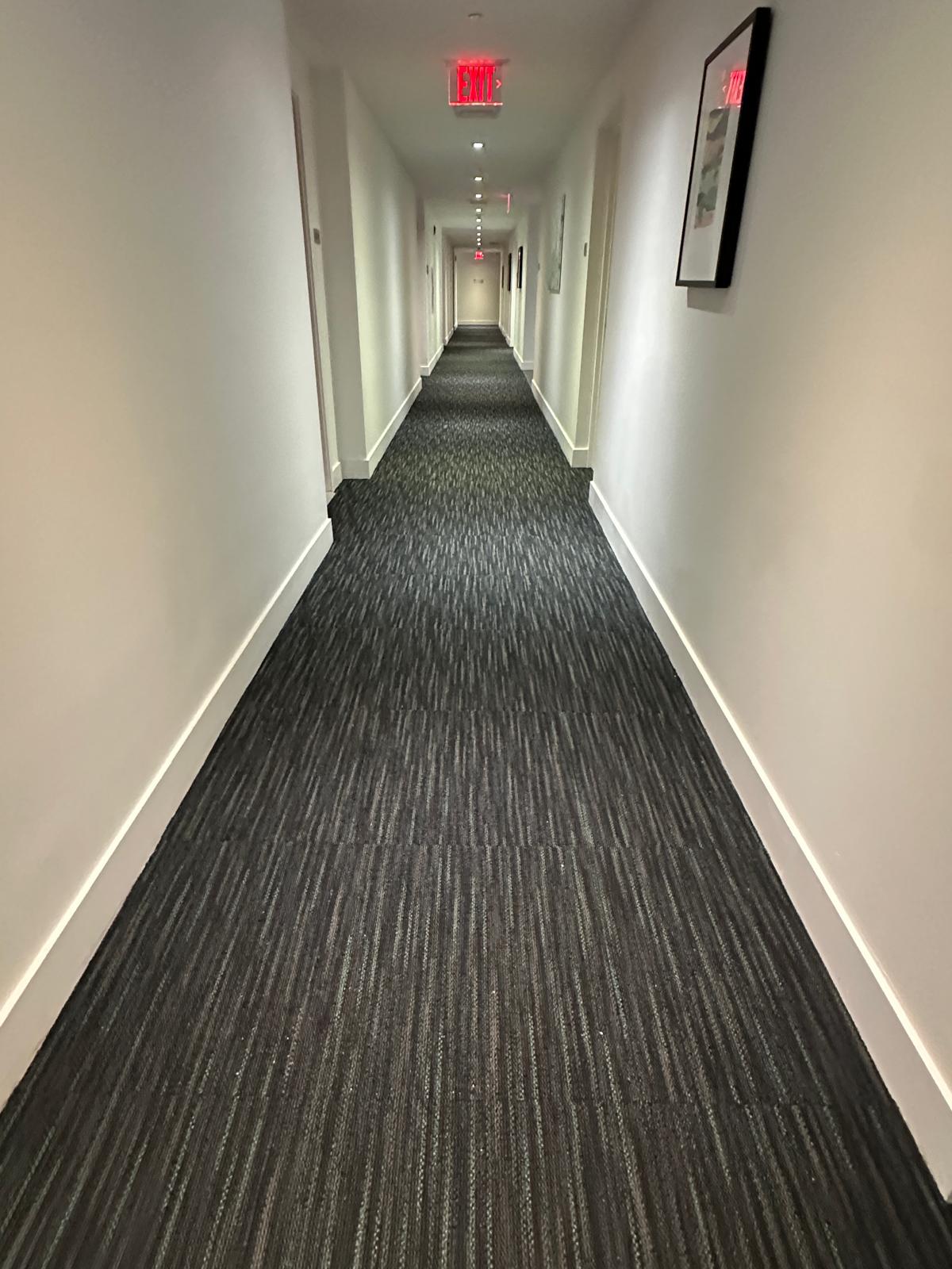 Hallway carpet installation Florida